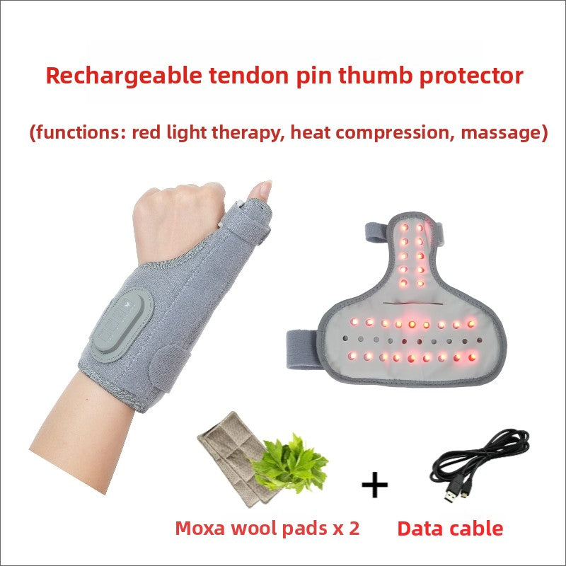 Electric Heating Wrist Brace with Massage Function