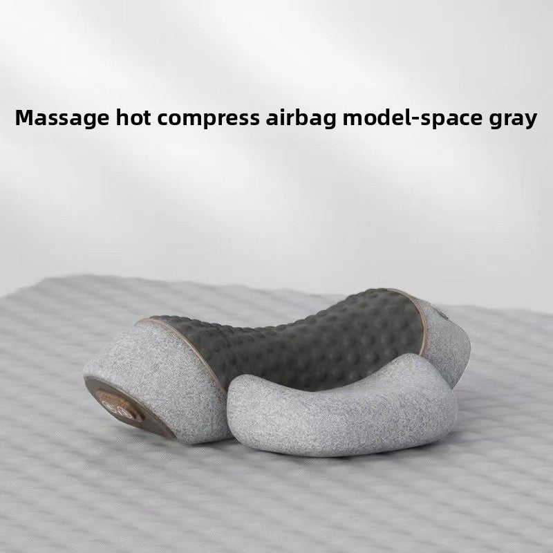 Ergonomic Cervical Massage Pillow with Heat Therapy