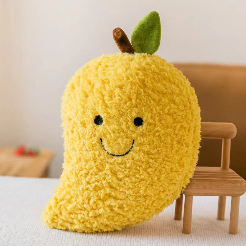 Cute plush toy fruit doll pillow