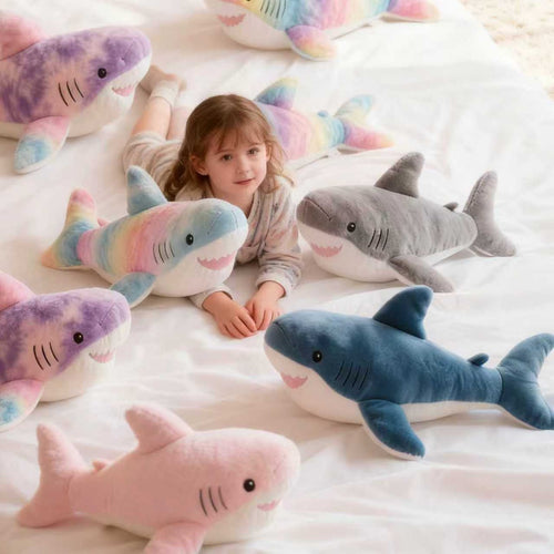 Plush Shark Doll Pillow Toy