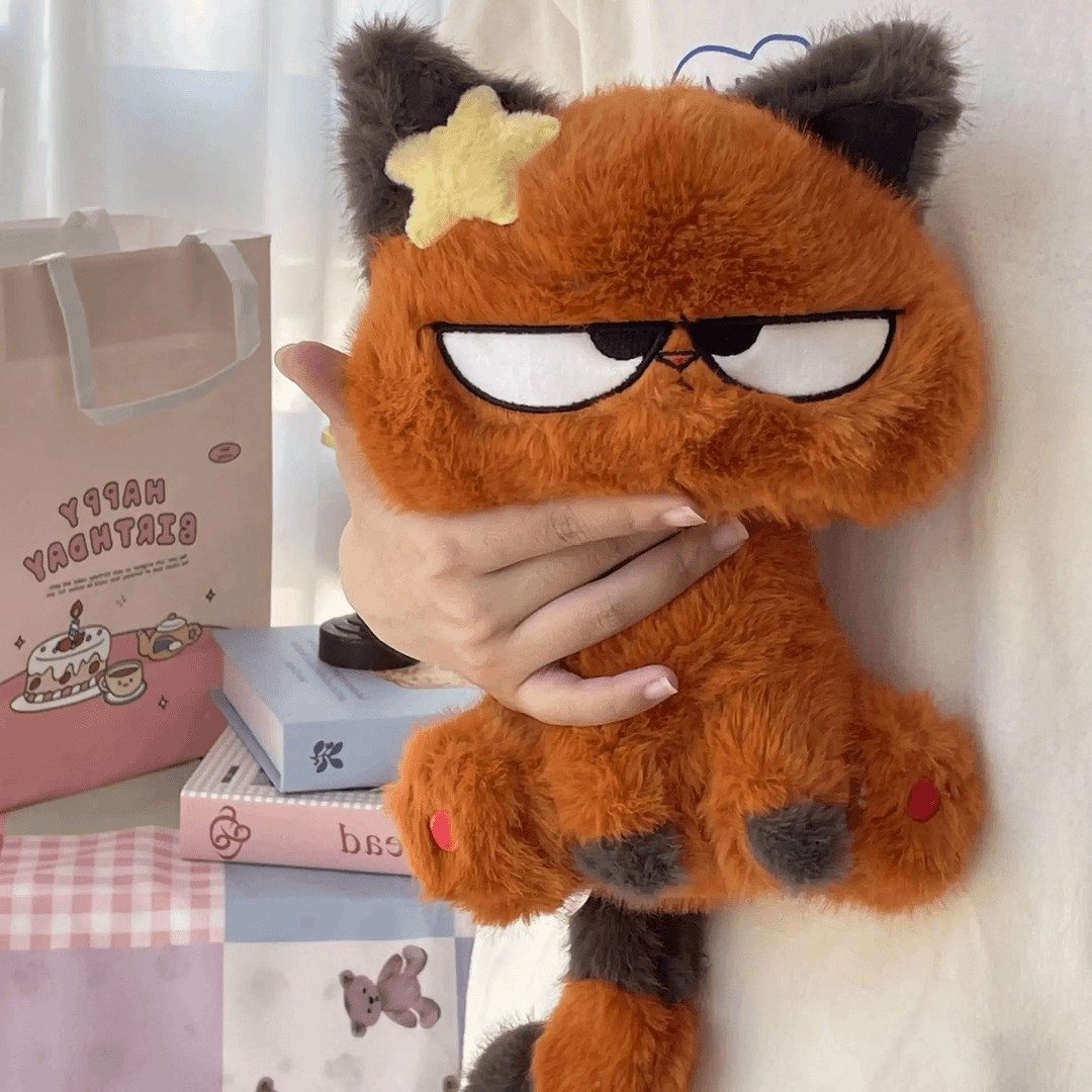 Authentic Cool Plush Cat Doll, Girl's Sleeping Pillow Toy, Doll for Girls, Birthday Gift for Boys