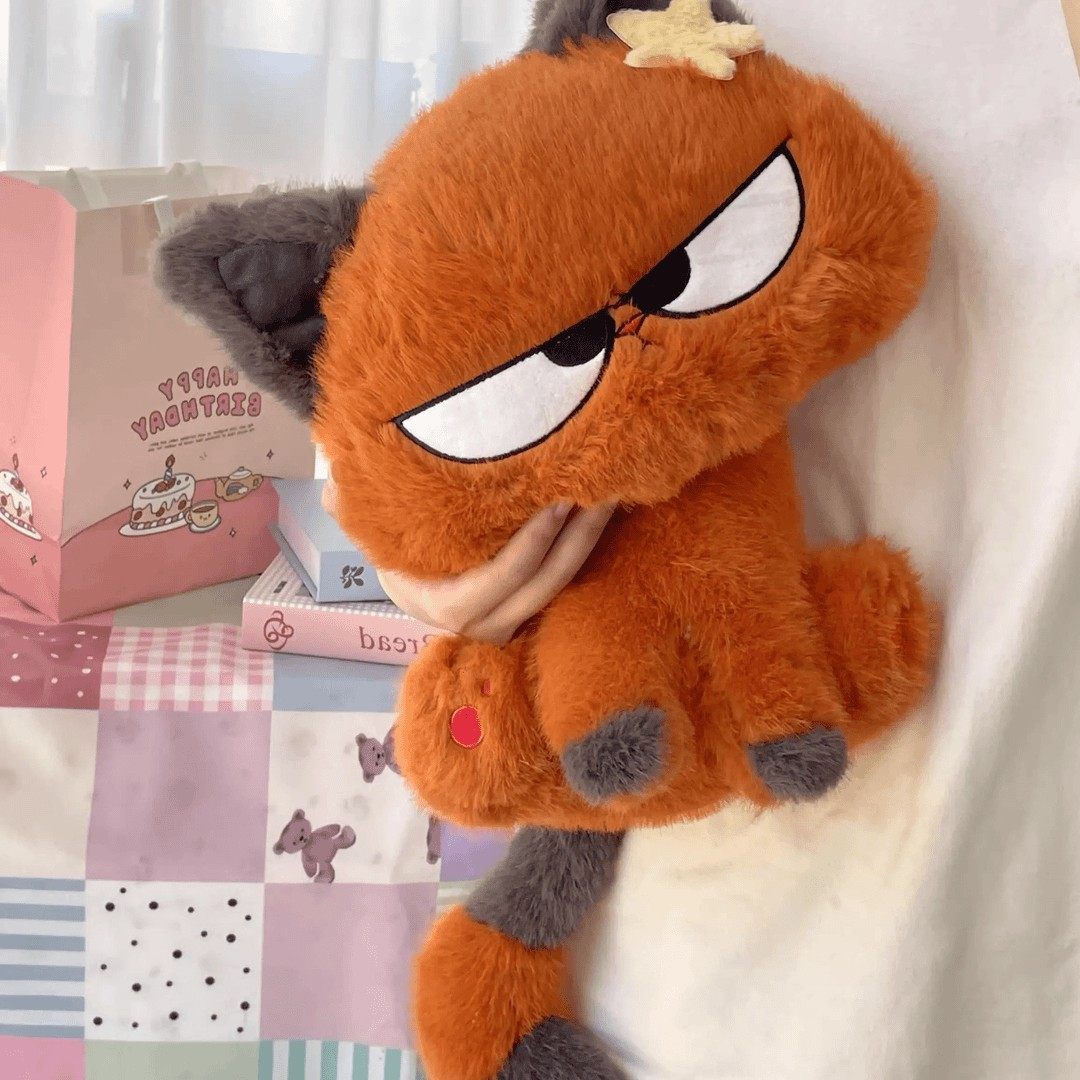 Authentic Cool Plush Cat Doll, Girl's Sleeping Pillow Toy, Doll for Girls, Birthday Gift for Boys