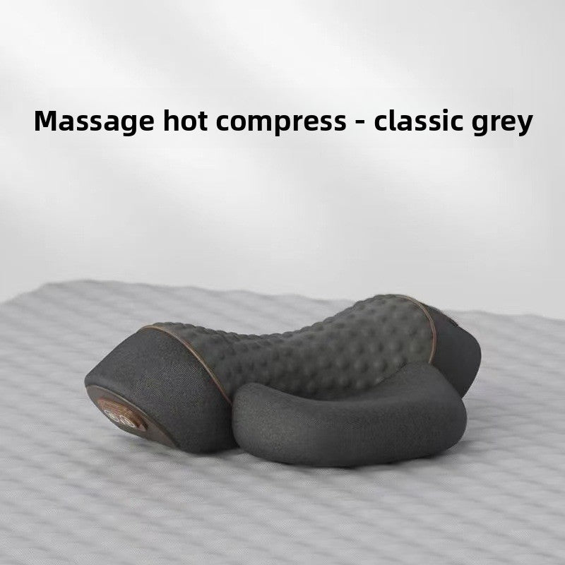 Ergonomic Cervical Massage Pillow with Heat Therapy