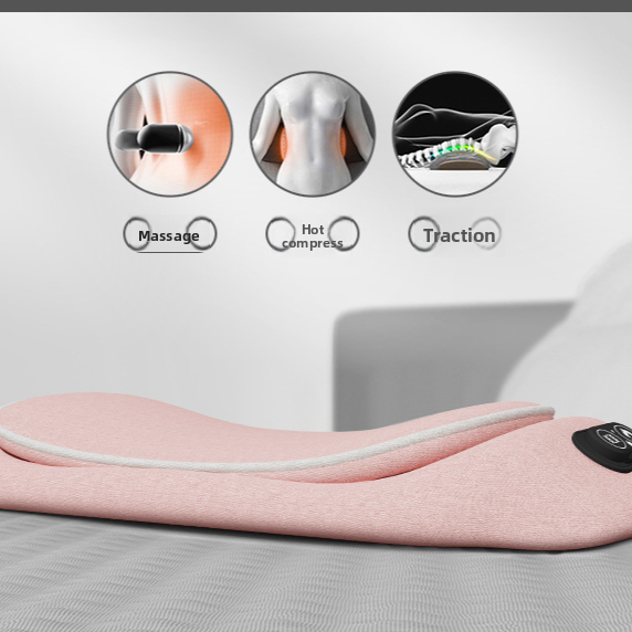 Ergonomic Massage and Heating Lumbar Cushion