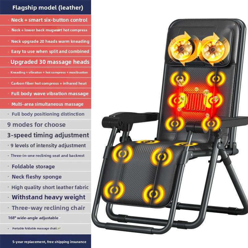 Folding Massage Chair with Remote Control