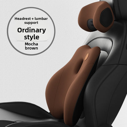 Car Lumbar Support Cushion with Massage Function