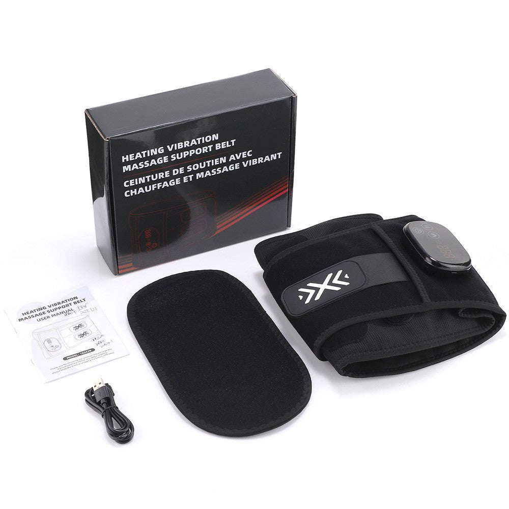 Electric Heating Massage Belt with Red Light Therapy