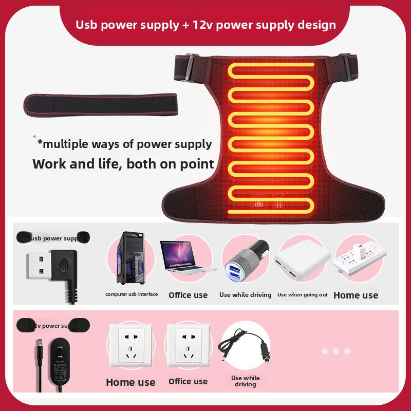 Electric Heating Massage Shoulder Pad