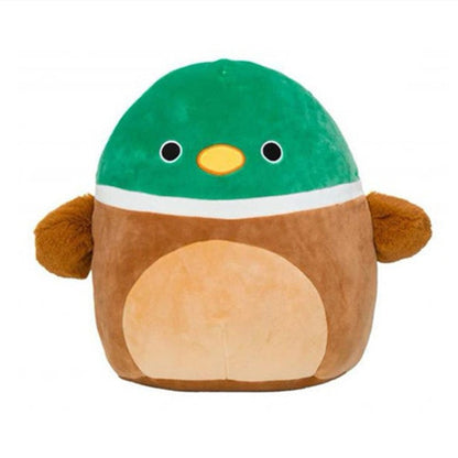 Furry toy doll throw pillow