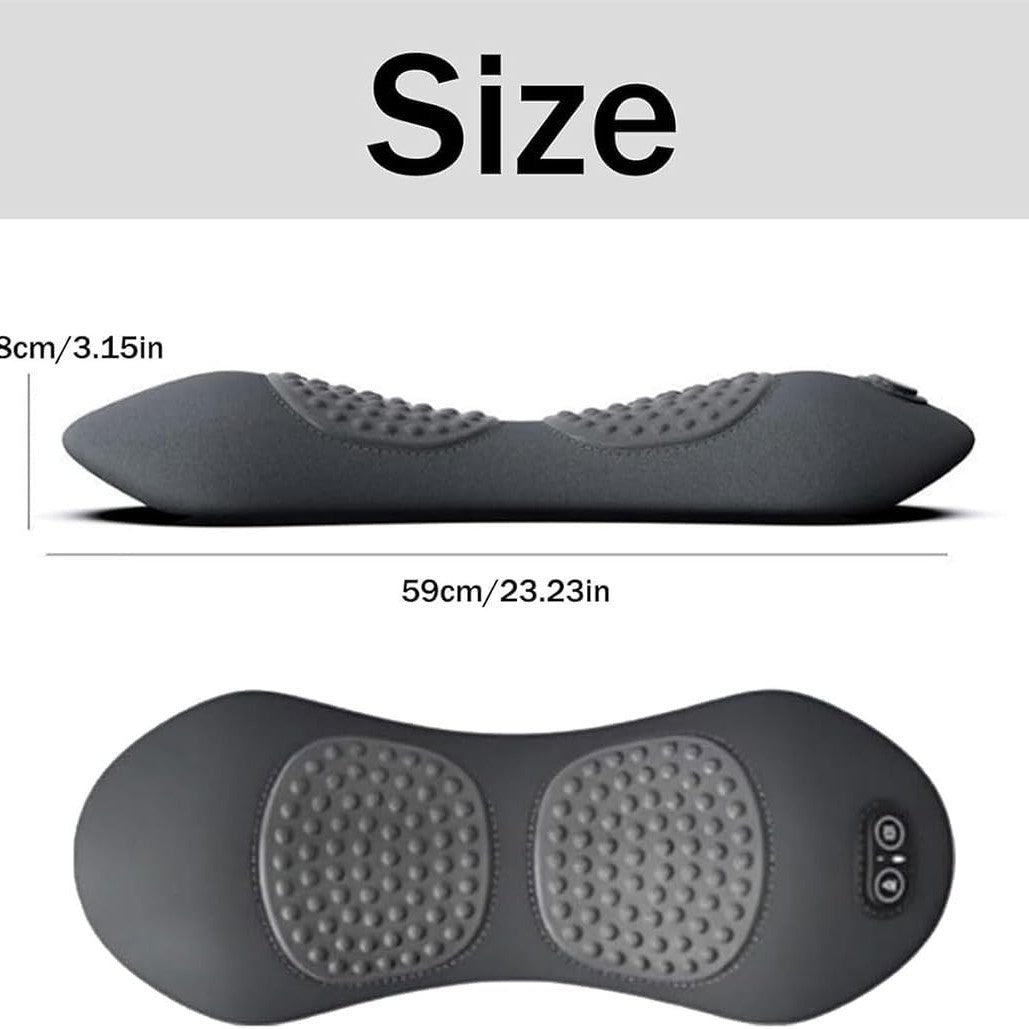 Electric massage lumbar pillow