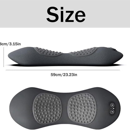 Electric massage lumbar pillow