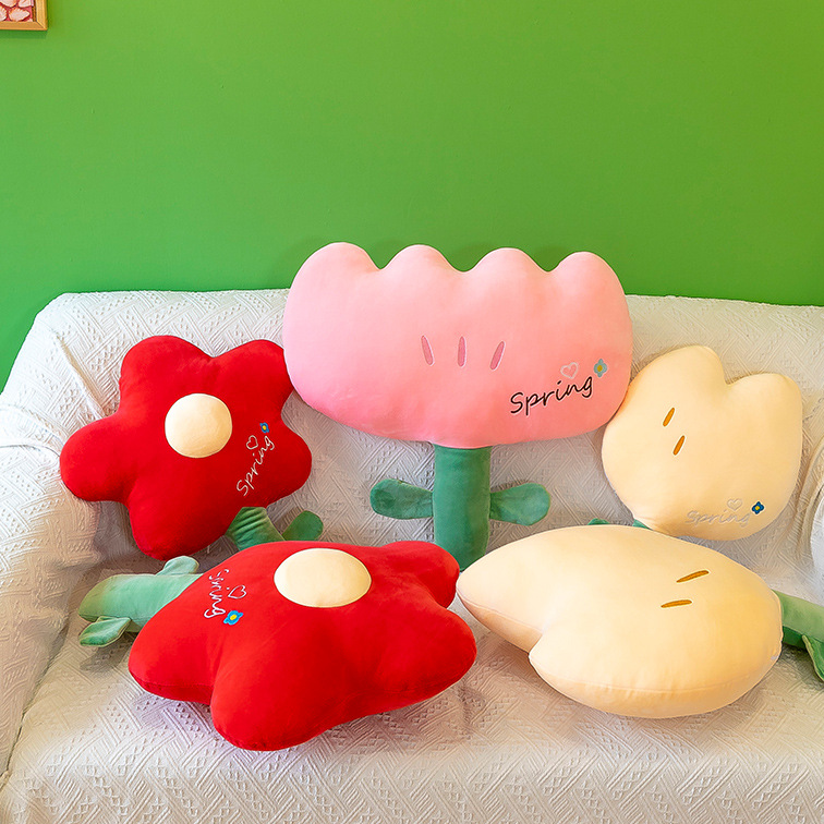 Plush Tulip Nap Pillow Doll