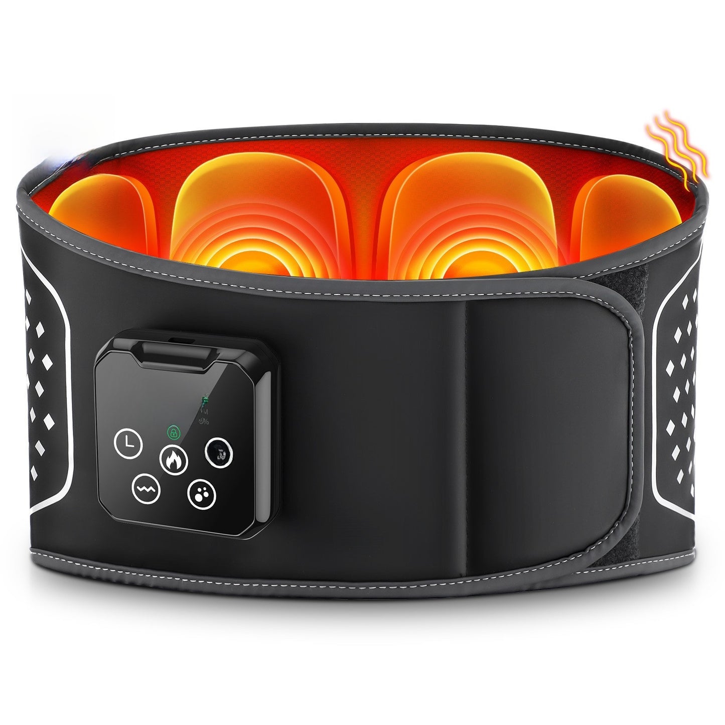 Electric Heating Massage Belt with Red Light Therapy
