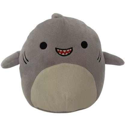 Furry toy doll throw pillow