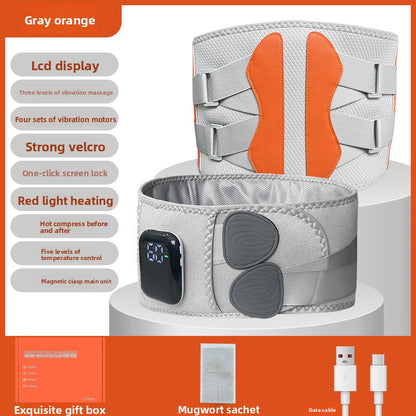 Electric massage waist belt