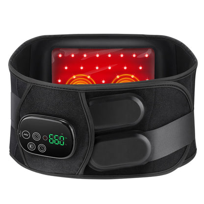 Electric Heating Massage Belt with Red Light Therapy