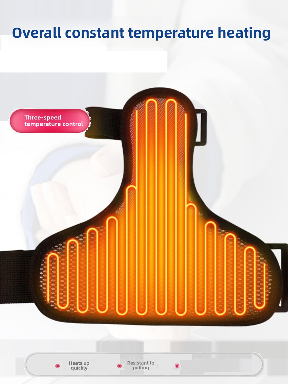 Electric Heating Wrist Brace with Massage Function