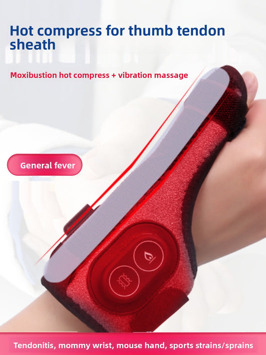 Electric Heating Wrist Brace with Massage Function