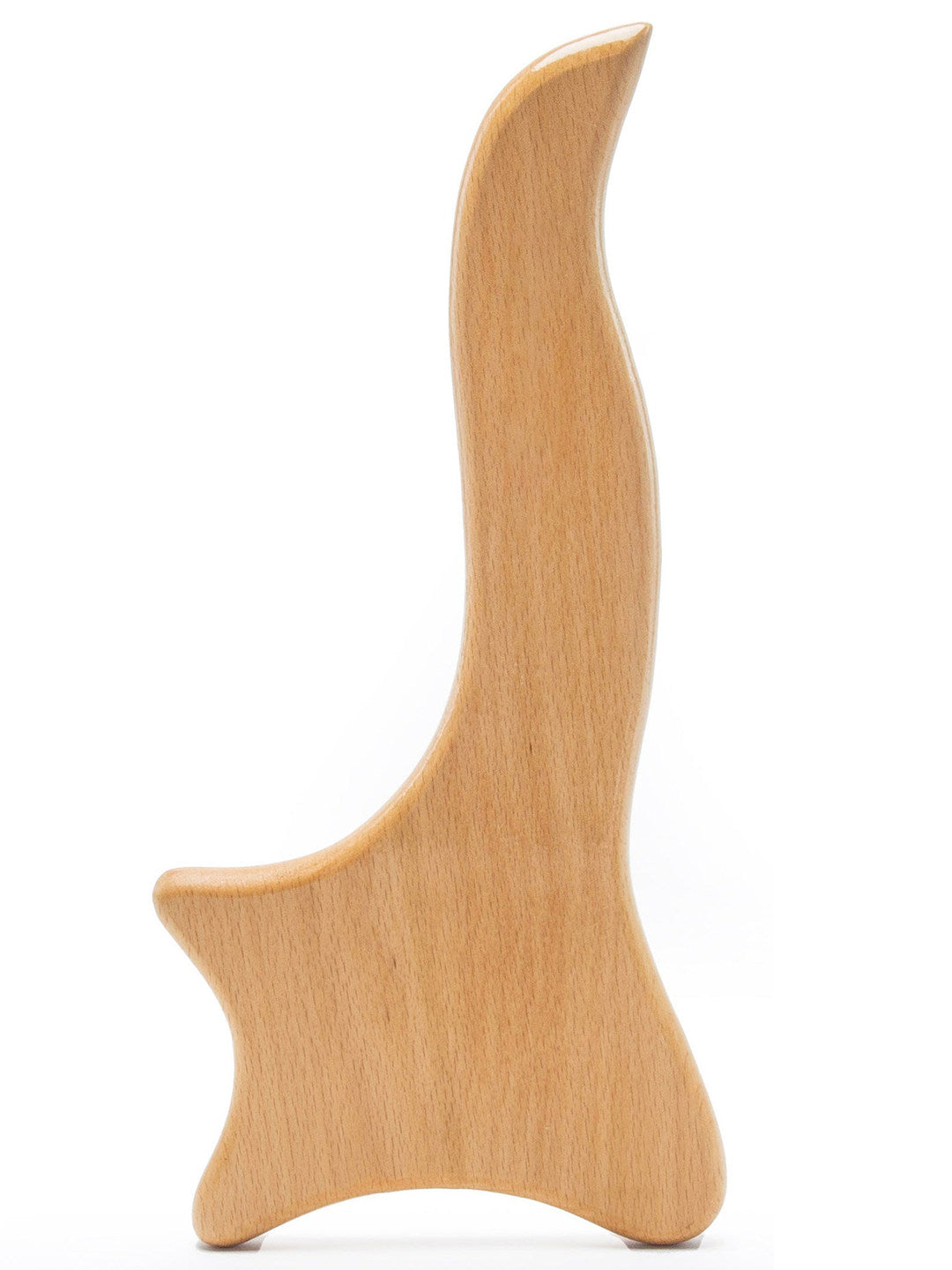 Wooden Gua Sha Massage Tool Leg Muscle Soreness and Relaxation