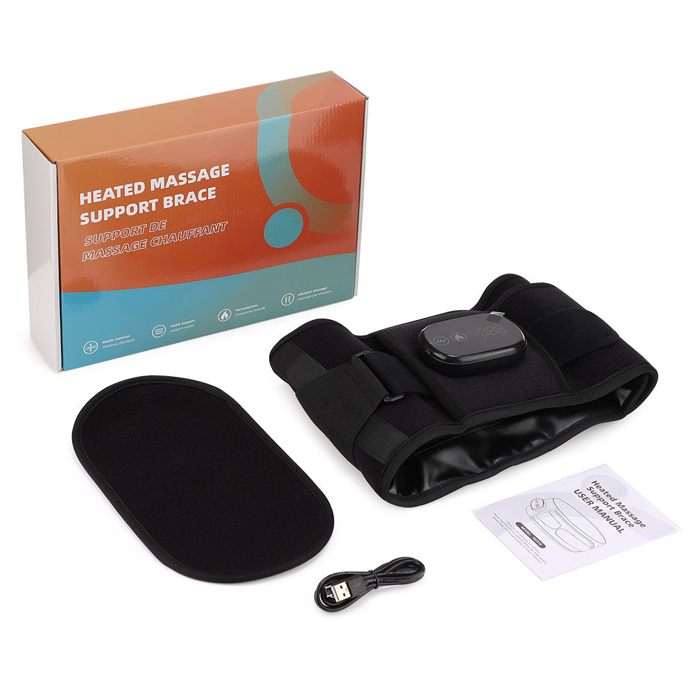 Electric Heating Massage Belt with Red Light Therapy