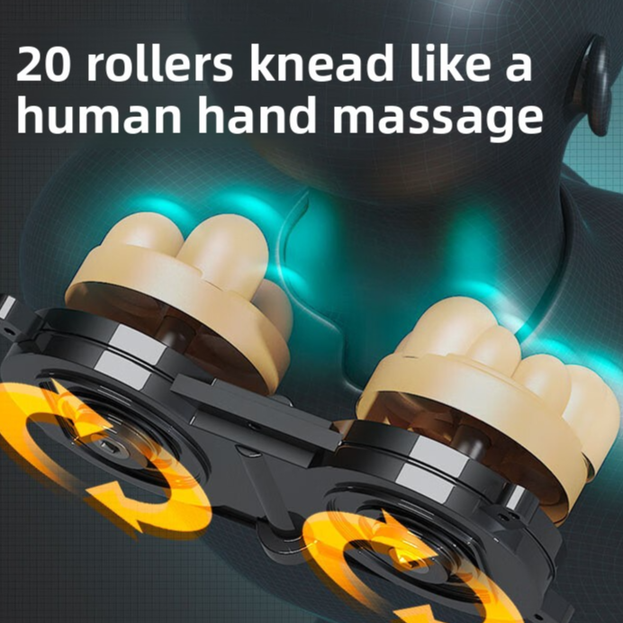 Folding Massage Chair with Remote Control