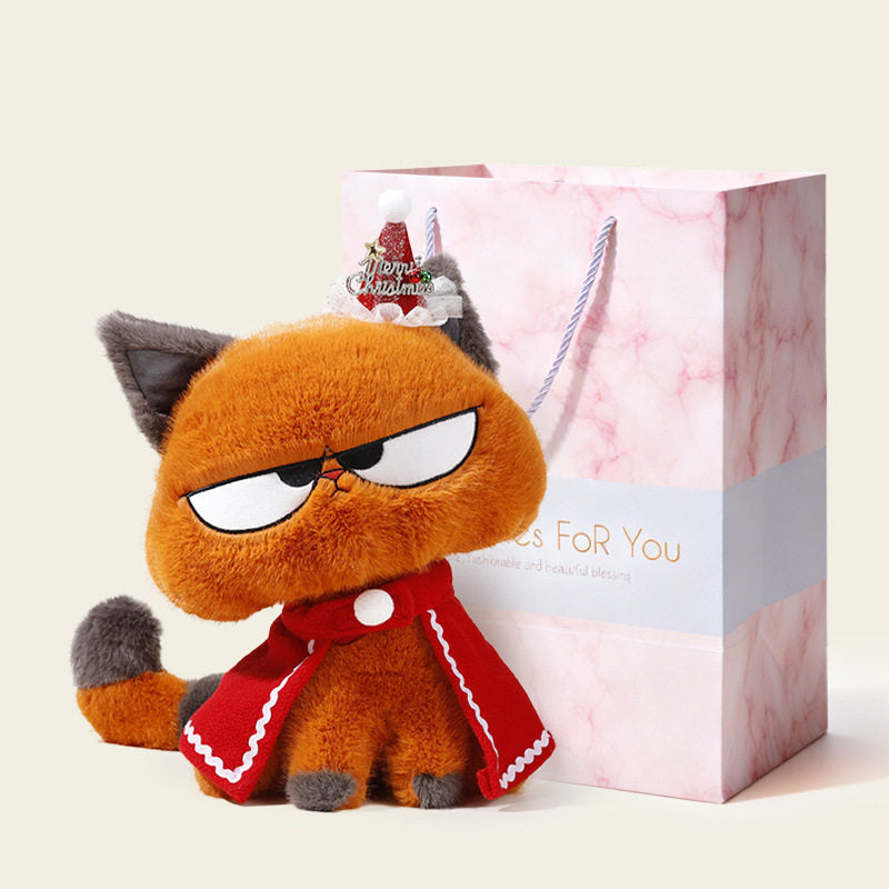 Authentic Cool Plush Cat Doll, Girl's Sleeping Pillow Toy, Doll for Girls, Birthday Gift for Boys