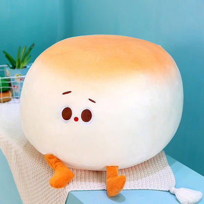 Cute Steamed Bun Plush Doll Pillow