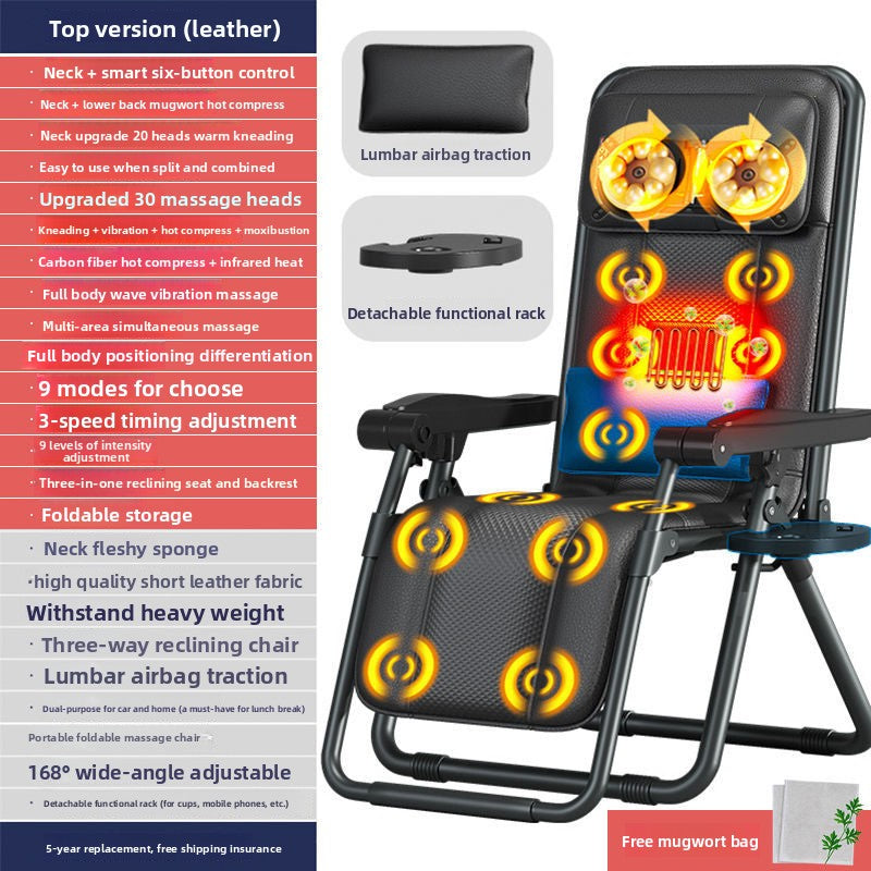 Folding Massage Chair with Remote Control