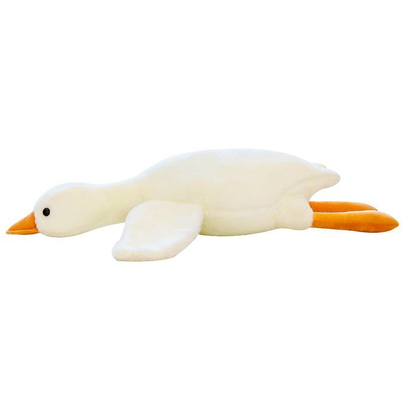 Cute Big White Goose Plush Pillow Toy Doll