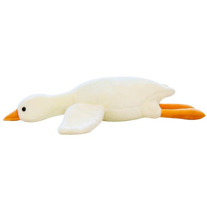 Cute Big White Goose Plush Pillow Toy Doll