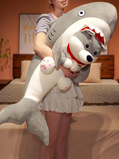 Shark Plush Pillow Doll