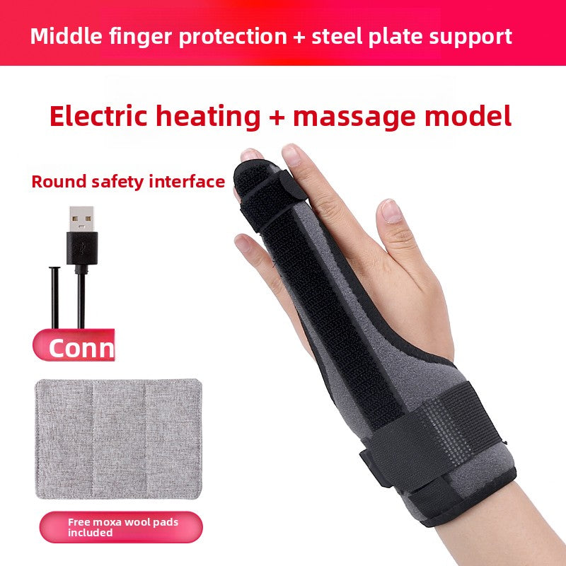 Electric Heating Wrist Brace with Massage Function
