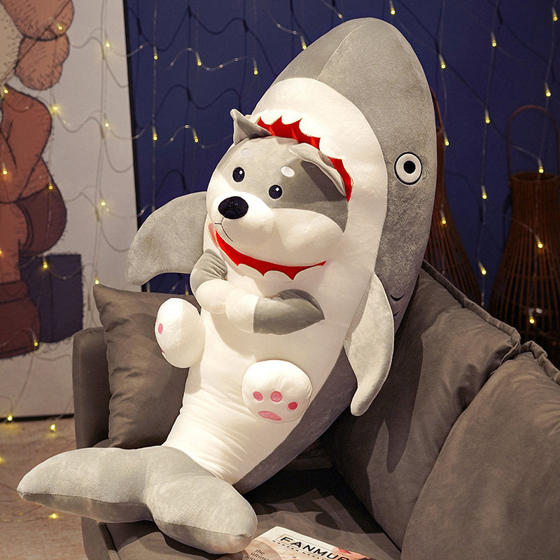 Shark Plush Pillow Doll