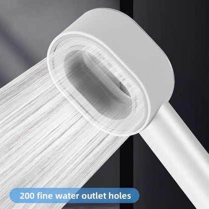 Aromatherapy Shower Head with Massage Brush