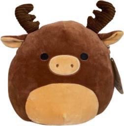 Furry toy doll throw pillow