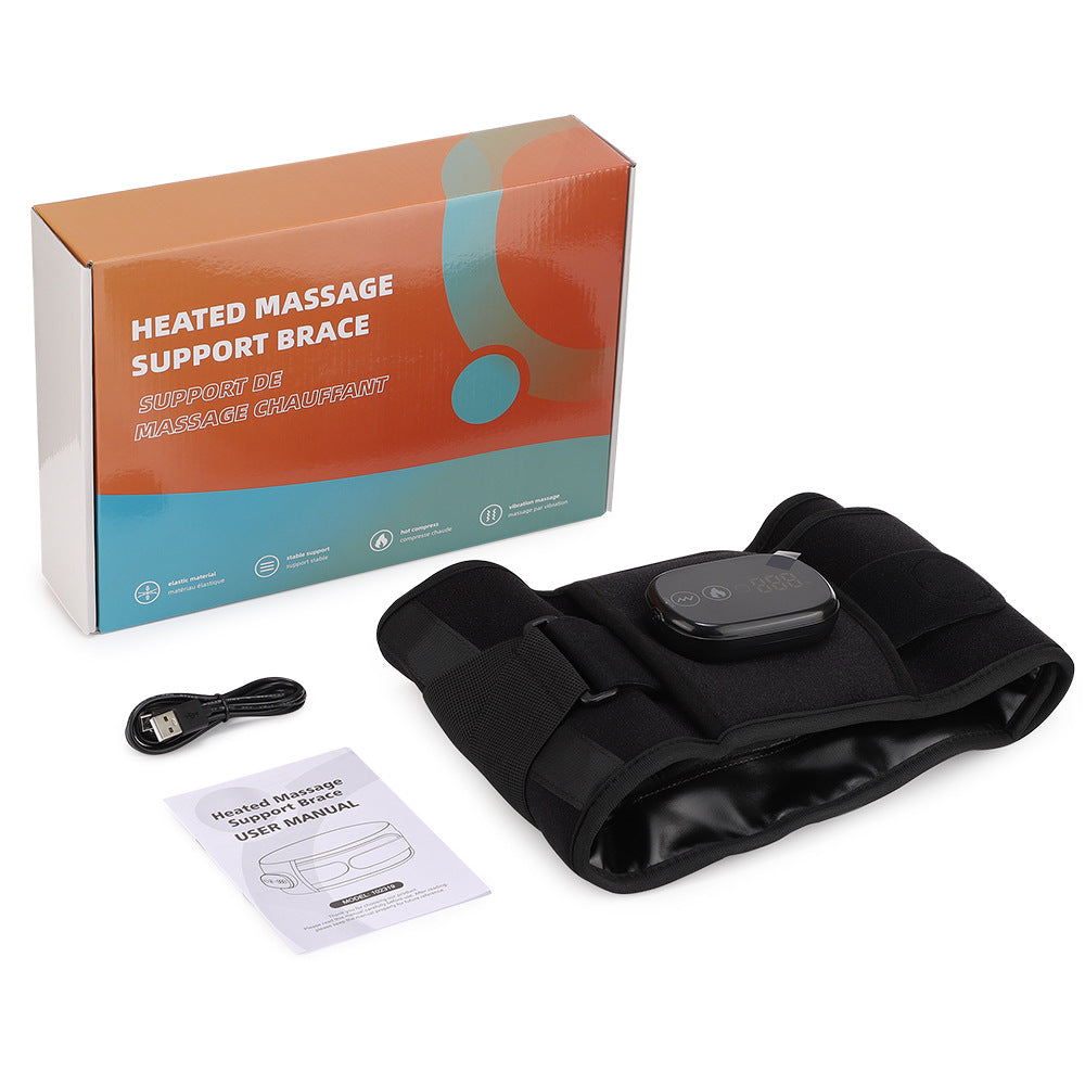 Electric Heating Massage Belt with Red Light Therapy