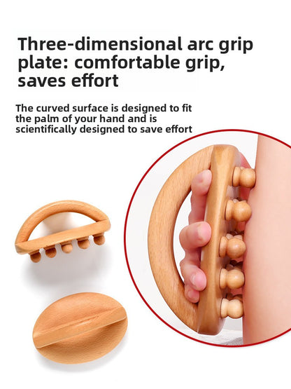 Wooden Acupressure Massage Stick