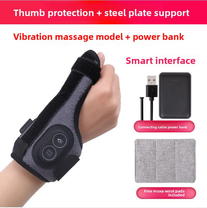 Electric Heating Wrist Brace with Massage Function
