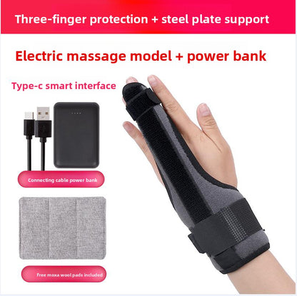 Electric Heating Wrist Brace with Massage Function