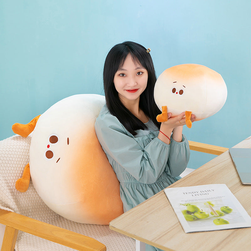 Cute Steamed Bun Plush Doll Pillow