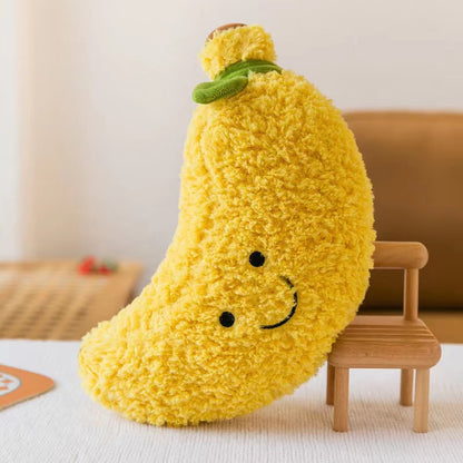 Cute plush toy fruit doll pillow