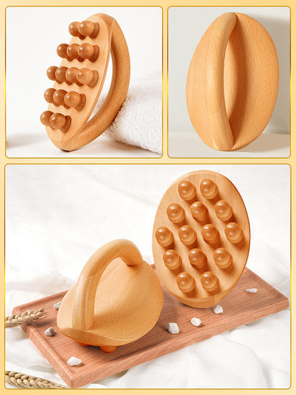 Wooden Acupressure Massage Stick