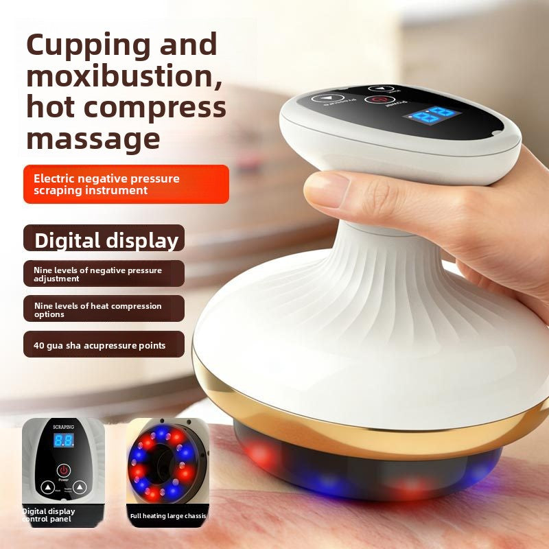 Electric Scraping Massage Device with Temperature Control