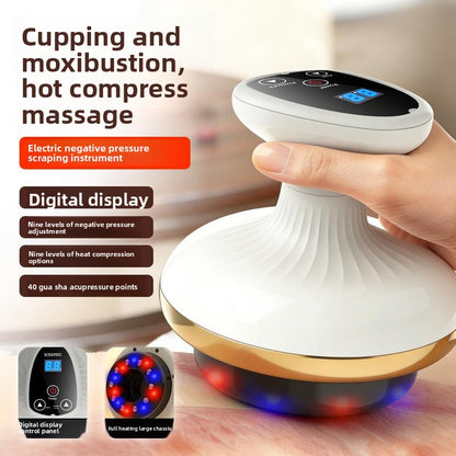 Electric Scraping Massage Device with Temperature Control