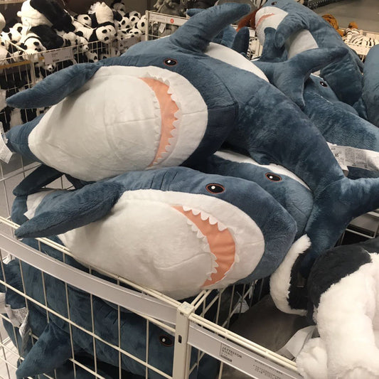 Cute Shark Plush Doll Pillow