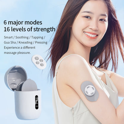 Cross-Border Remote-Controlled Portable Rechargeable Pocket Massage Patch Pulse Cervical Massager Back Waist Leg Massager Rechargeable