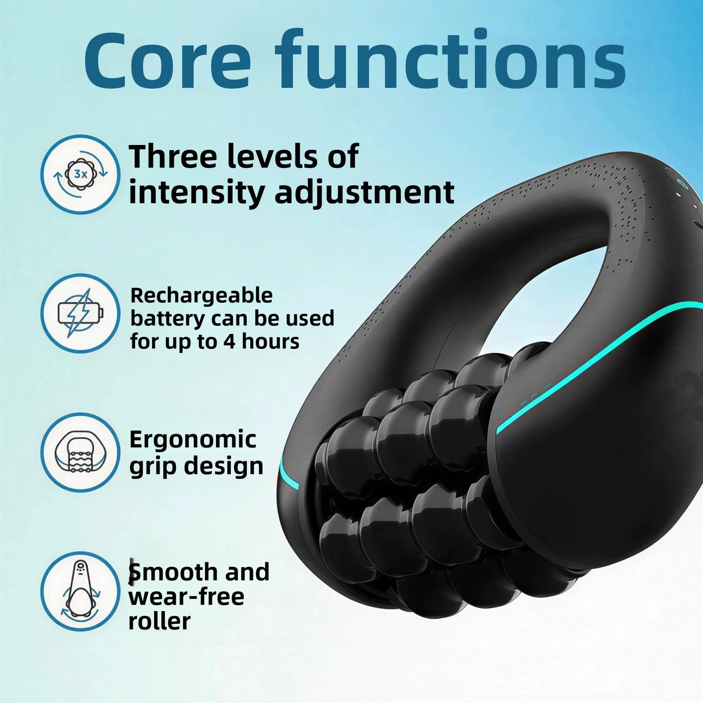 Silicone Roller Muscle Massage Stick
