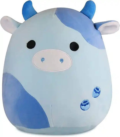 Furry toy doll throw pillow