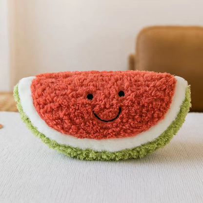 Cute plush toy fruit doll pillow