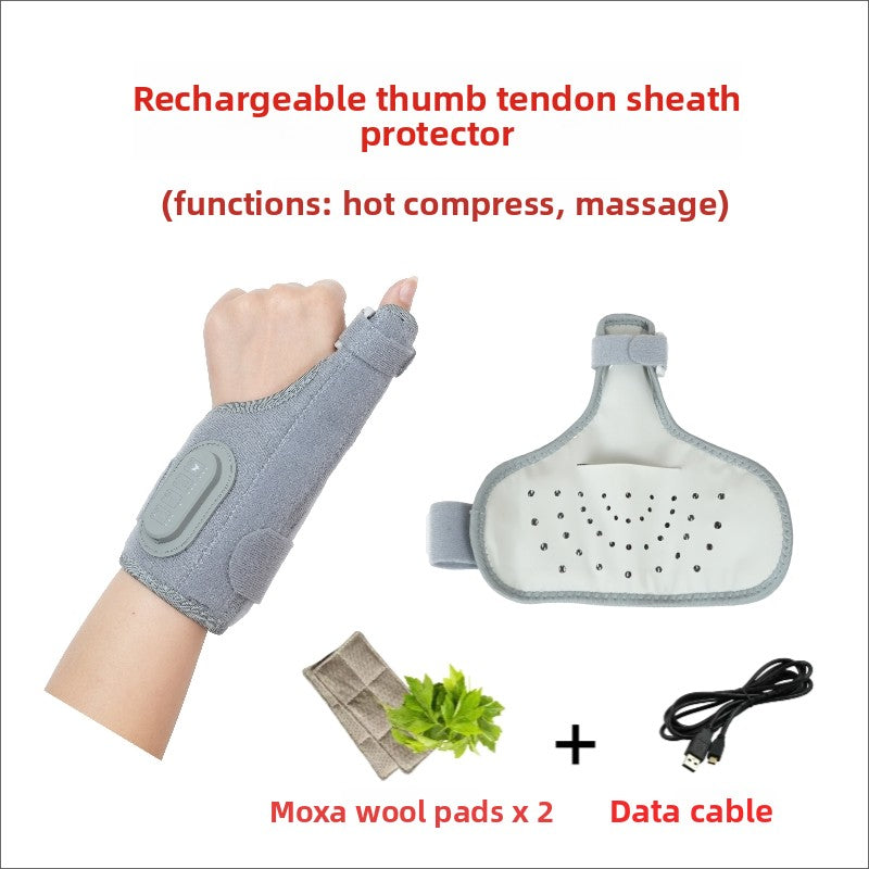 Electric Heating Wrist Brace with Massage Function